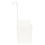 Temel White Small Hangable Organizer Basket