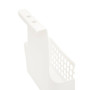 Temel White Small Hangable Organizer Basket