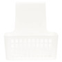 Temel White Small Hangable Organizer Basket