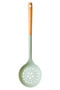 Nova Sage Green Silicone Head Skimmer With Round Wood Handle