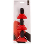 Red Magnetic Clips - Set of 3