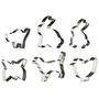 Sucre Set of 6 Animal Shape Cookie Cutters