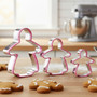 Sucre Gingerbread Lady 3 Piece Cutter Set