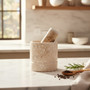 Marmore Cream Marble Mortar and Pestle