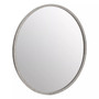 Saska Medium Antique Silver Round Wall Mirror