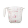 Clear Plastic Measuring Jugs - Set of 3