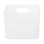 Romm Clear Plastic Square Fridge Organiser