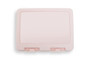 Grub Tub Pink 2 Section Lunch Box
