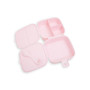 Grub Tub Four Compartment Pink Lunch Box