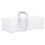 Romm Clear Plastic Kitchen Organiser With Handle