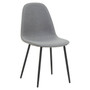 Salford Mink Fabric Dining Chair