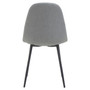 Salford Mink Fabric Dining Chair
