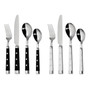Lucienne 16pc White Cutlery Set