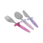 Children's 3pc Pink Cutlery Set
