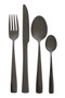 Avie 16 Piece Onyx Cutlery Set