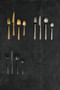 Avie 16 Piece Onyx Cutlery Set