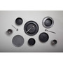 Modern Retro 16 Pc Matte Silver Cutlery Set