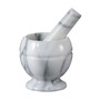 White Marble Small Mortar and Pester White Marble Small Mortar and Pester