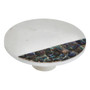 White Marble Round Cake Stand
