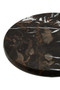 Marmore Black and Gold Marble Cake Stand