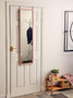 Mize Pink Plastic Frame Over Door Mirror