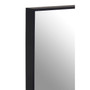 Matt Black Small Square Wall Mirror