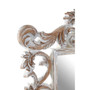 Antique Grey Fleur-De-Lis Wall Mirror Antique Grey Fleur-De-Lis Wall Mirror