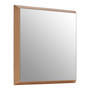 Small Square Gold Finish Wall Mirror