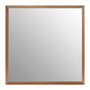 Small Square Gold Finish Wall Mirror