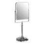 Cassini chrome iron square table mirror