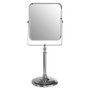 Cassini chrome iron square table mirror