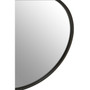Saska Matte Black Wall Mirror
