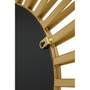 Farran Champagne Gold Sun Wall Mirror