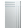 Sana Large Rectangular Wall Mirror with Linear Detail Sana Large Rectangular Wall Mirror with Linear Detail