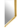 Cindy Gold Finish Rectangular Wall Mirror
