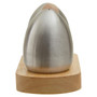 Natural Origins Stainless Steel And Rubberwood Salt Pepper Shakers