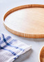 Bessan Large Natural Fir Wood Tray
