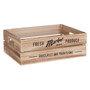 Rustic Provisions Natural Crates - Set of 3