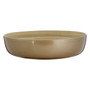 Kyoto Gold Salad Bowl with Raised Edges
