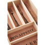 Wooden Vintage Design Cutlery Tray