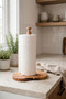 Kora Olive Wood Kitchen Roll Holder