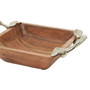 Vine Acacia Wood Square Dish