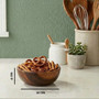 Kora Set Of Four Acacia Small Serving Dishes
