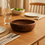 Rosi Round Sheesham Wood Salad Bowl