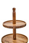 Kora Sheesham Wood Three Tier Cake Stand