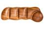 Kora Acacia Wood Five Section Antipasti Dish