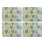 Green Leaf Set Of Four Placemats