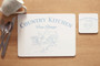Country Kitchen Set Of Four Cork Placemats