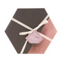 Geome Dipped Grey and Rose Gold Placements Geome Dipped Grey and Rose Gold Placements