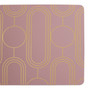 Frosted Deco Set of 4 Pink Coasters